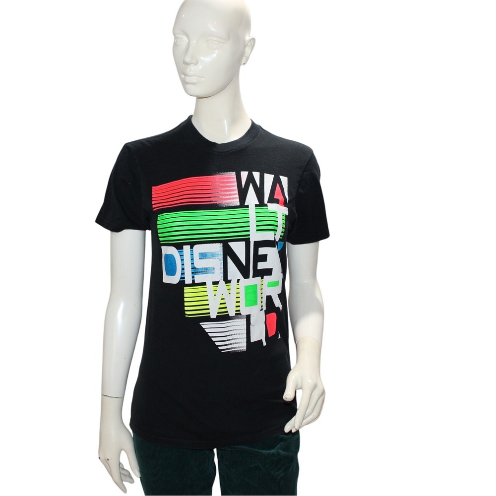 Walt‎ Disney World Black Graphic T Shirt Size Small - Picture 3 of 7